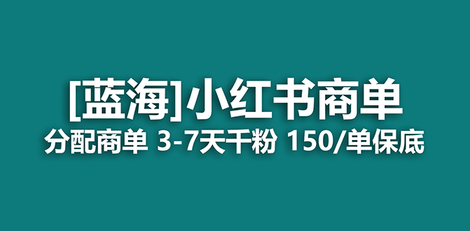 2023蓝海项目，小红书商单，快速千粉，长期稳定，最强蓝海没有之一_思维有课