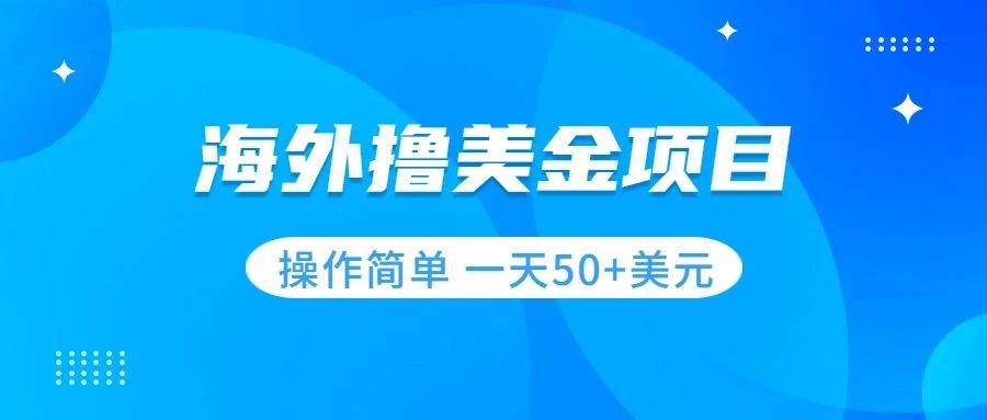 撸美金项目 无门槛  操作简单 小白一天50+美刀_思维有课