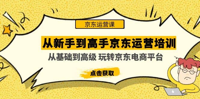 从新手到高手京东运营培训：从基础到高级 玩转京东电商平台(无水印)_思维有课