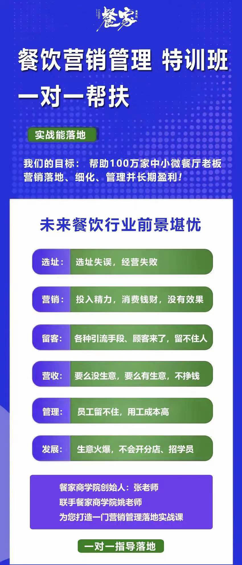 图片[1]_餐饮营销管理特训班：选址+营销+留客+营收+管理+发展_思维有课