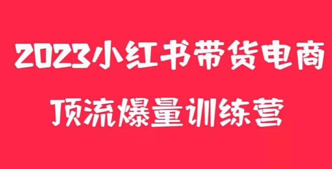 小红书电商爆量训练营，月入3W+！可复制的独家养生花茶系列玩法_思维有课