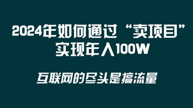 2024年如何通过“卖项目”实现年入100W_思维有课