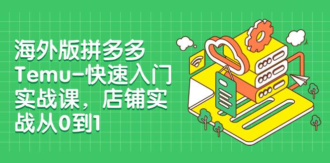 海外版拼多多Temu-快速入门实战课，店铺实战从0到1（12节课）_思维有课