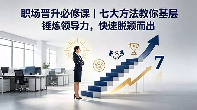 付费文章:职场晋升必修课|七大方法教你基层锤炼领导力,快速脱颖而出-知峰社