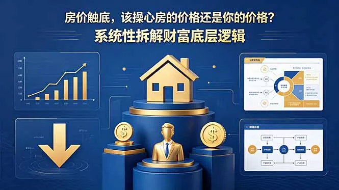 付费文章:房价触底,该操心房的价格还是你的价格?系统性拆解财富底层逻辑-知峰社