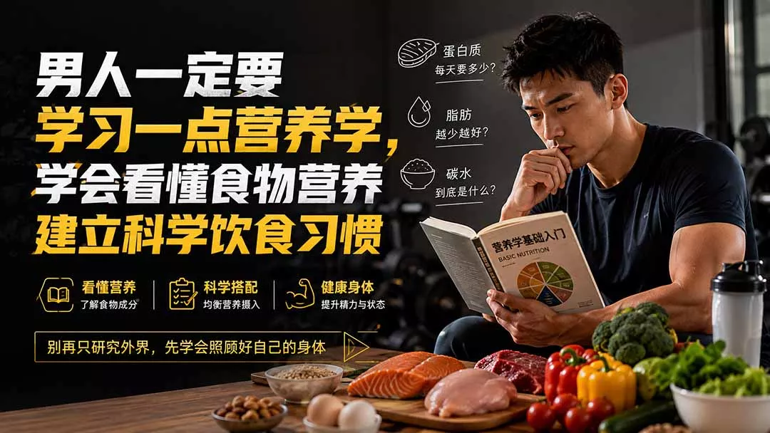 付费文章:男人一定要学习一点营养学,学会看懂食物营养建立科学饮食习惯-知峰社