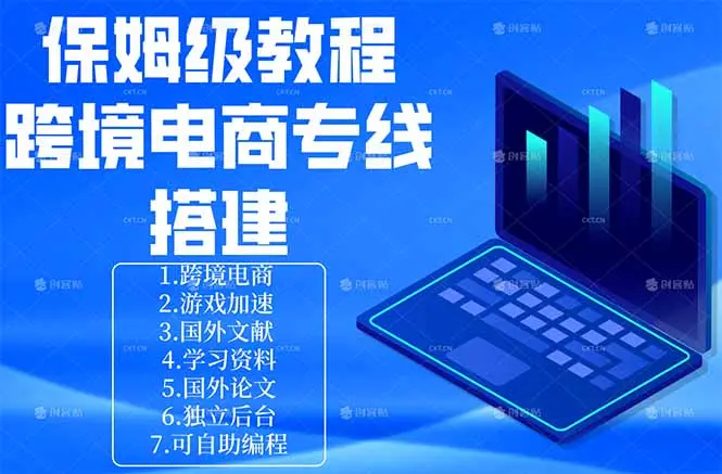 保姆级教程:手把手教你搭建跨境电商专线-知峰社