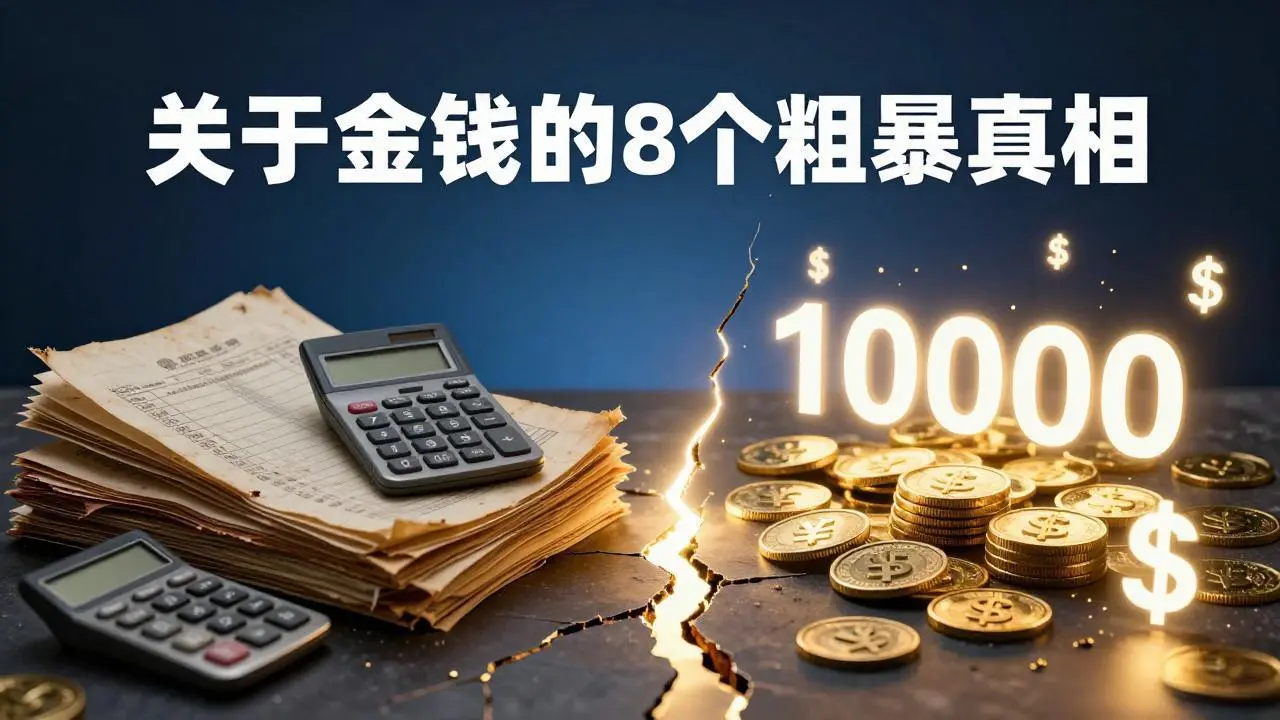 付费文章:关于金钱的 8 个粗暴真相,彻底重塑你的赚钱思维与财富认知-知峰社