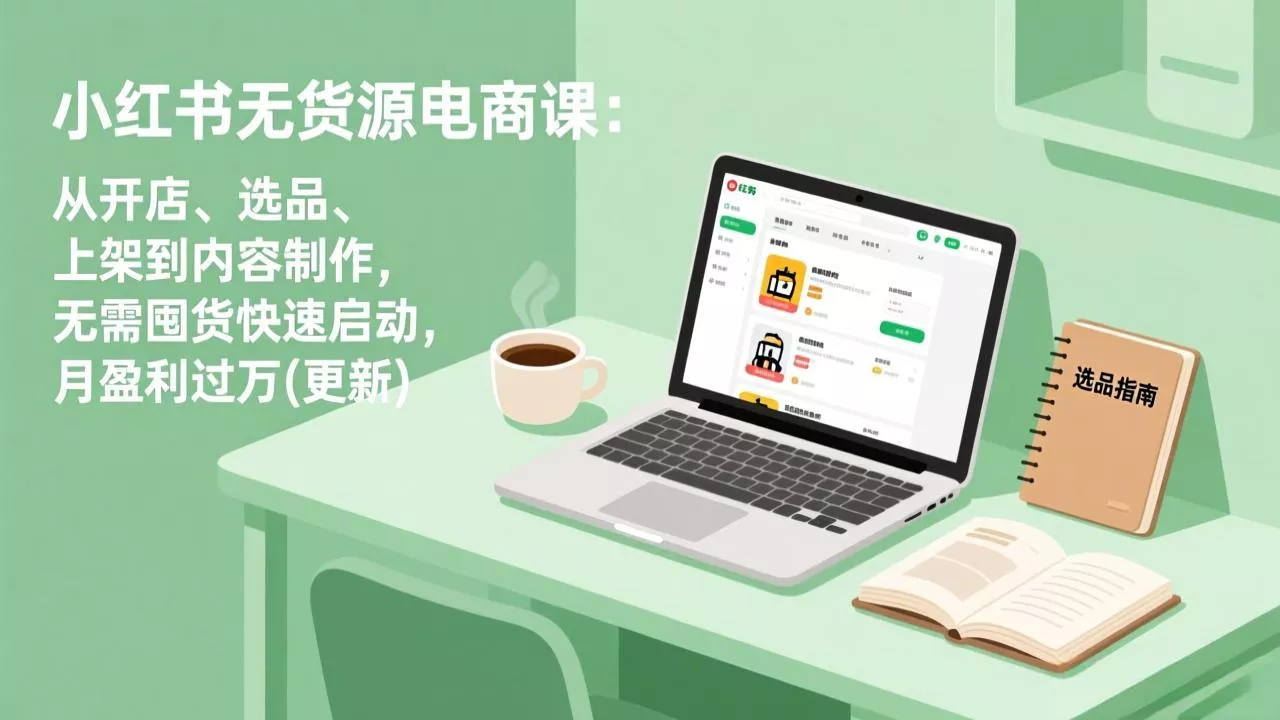 小红书无货源电商课(6月22更新-知峰社