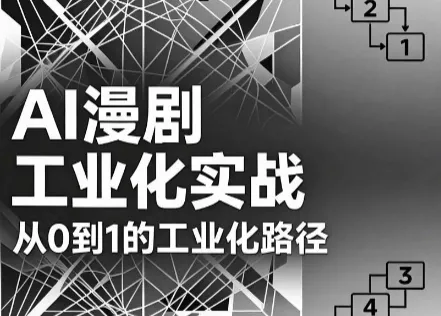 AI漫剧从0到1的工业化实战(更新6月)-知峰社