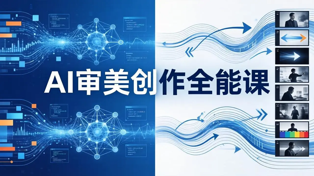 AI审美创作全能课:MJ+Seedance+模型训练+影视分镜+编剧,一站式掌握AI艺术创作-知峰社
