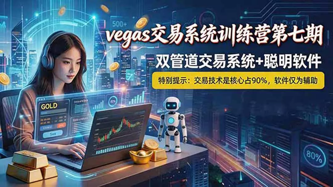 【海外美金AI搬砖】Vegas交易技术+聪明软件, 黄金期货日赚50-1000U, 长期稳定,小白轻松上手-知峰社