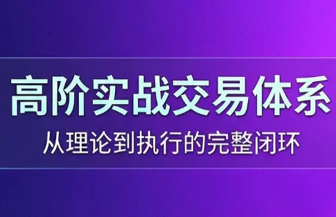 高老师·高阶实战交易体系(更新6月)-知峰社