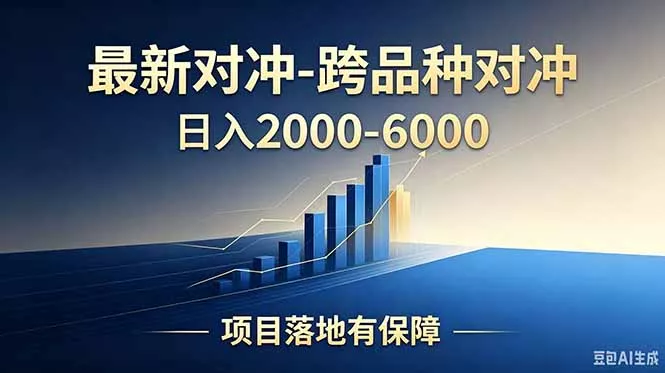 跨品种对冲震撼首发!日收益2000-6000+,项目绿色长久,安全稳健,合规靠谱,可批量放大-知峰社
