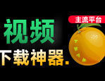 全平台视频下载器！支持视频号、小程序，各大短视频平台一键解析下载，高清画质享受，爱享素材下载器